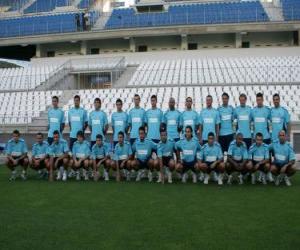 пазл Команда из Малаги CF 2009-10